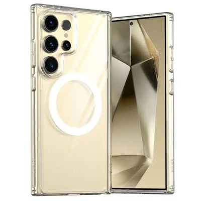 Cover Samsung S24 Ultra Duple Magsafe Case Araree - Clear